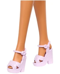 Barbie Fashionistas Doll Brown Hair & Eyes-Blind Doll with Cane and Sunglasses