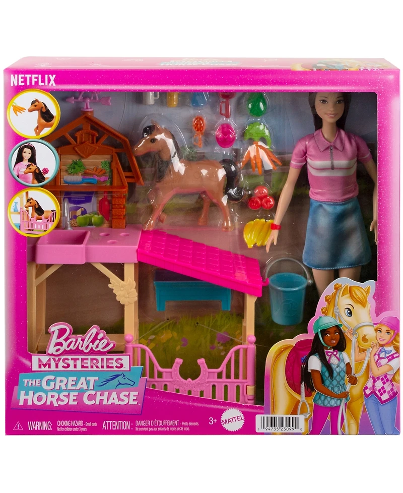 Barbie Mysteries: The Great Horse Chase Stable Playset