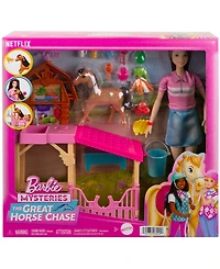 Barbie Mysteries: The Great Horse Chase Stable Playset
