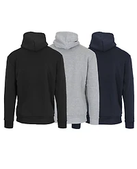 Galaxy By Harvic Men's Heavyweight Fleece-Lined Pullover Hoodie Sweatshirt