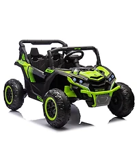 Streamdale Kids' Utv 24V Remote Control, 4-Wheel Suspension, Safety Features