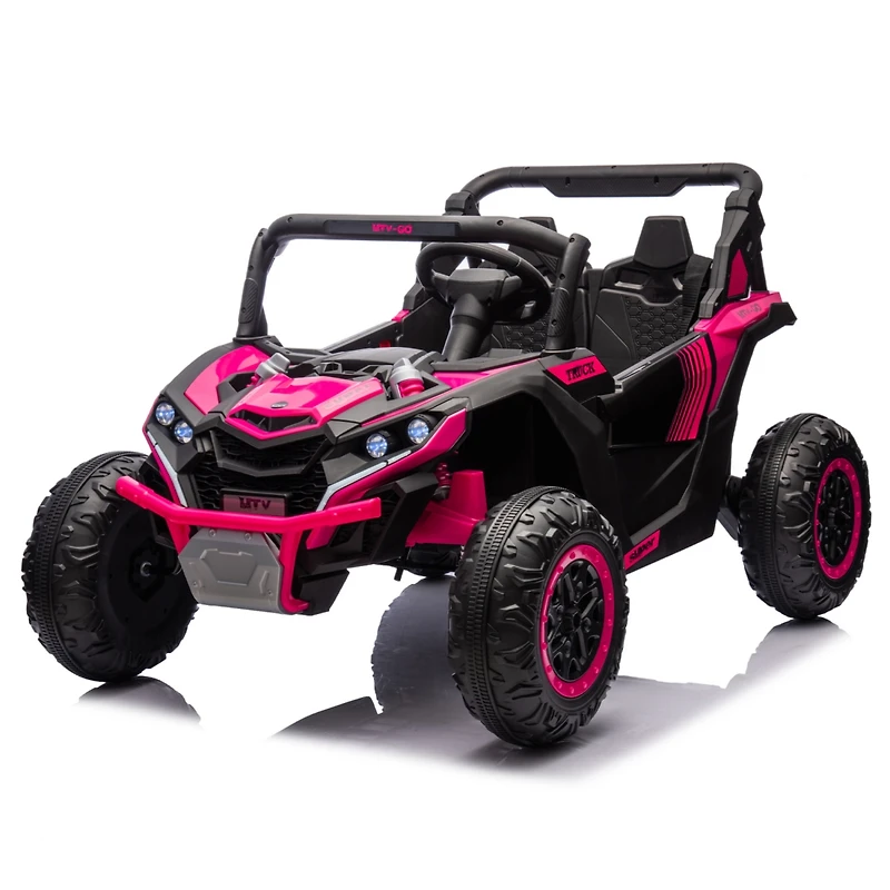 Streamdale 24V Kids' Utv with Remote and Safety Features