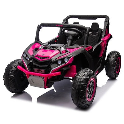 Streamdale 24V Kids' Utv with Remote and Safety Features
