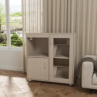 Streamdale Furniture Versatile Wooden Pet House Comfortable Home, Stylish Decor, Ample Storage