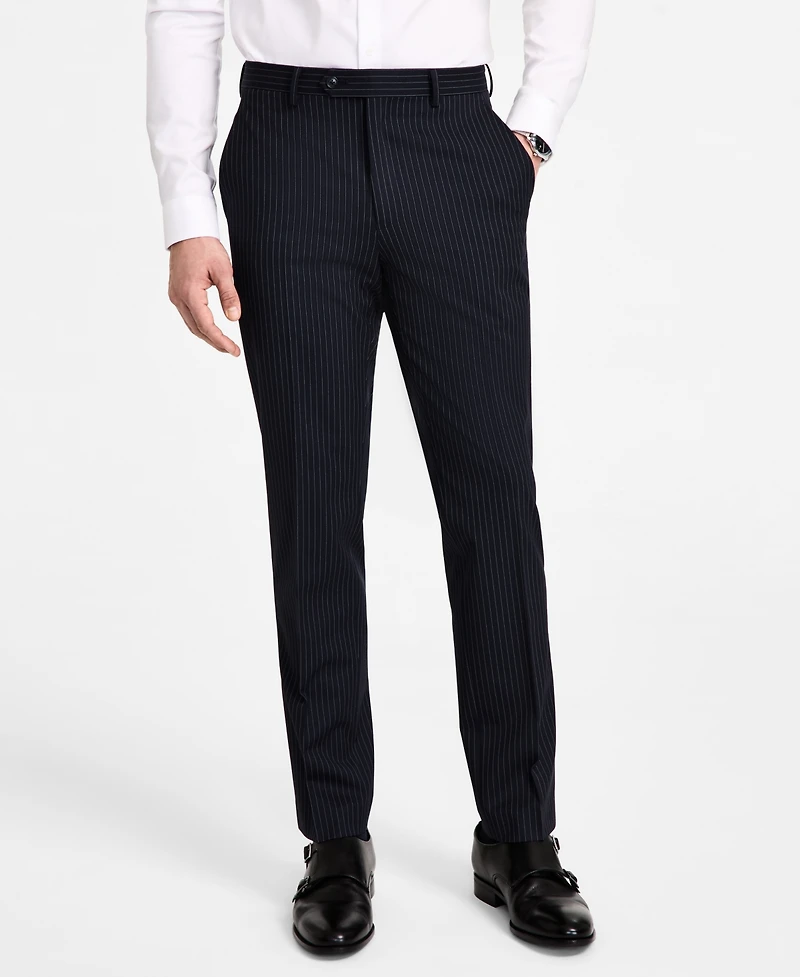 Alfani Men's Slim-Fit Pinstriped Suit Pants, Created for Macy's