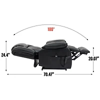 Electric Power Lift Recliner with Massage & Heat