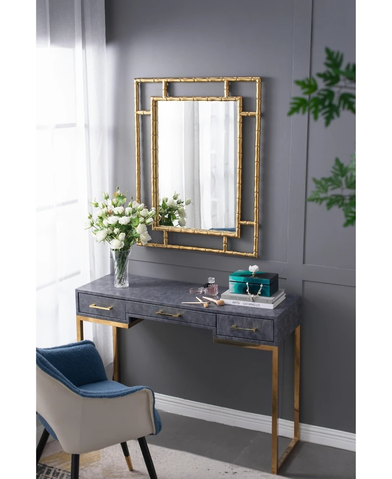Streamdale Bethany Green Box Modern Storage with Gem Finial