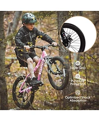 Streamdale Furniture 20" Kids Bike: 7-Speed, Disc Brake, Front Suspension