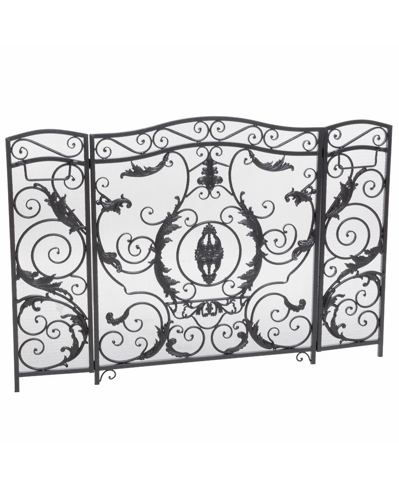 Streamdale Waterbury Ornate Scrollwork Fire Screen