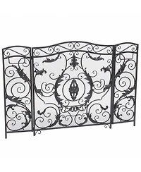 Streamdale Waterbury Ornate Scrollwork Fire Screen