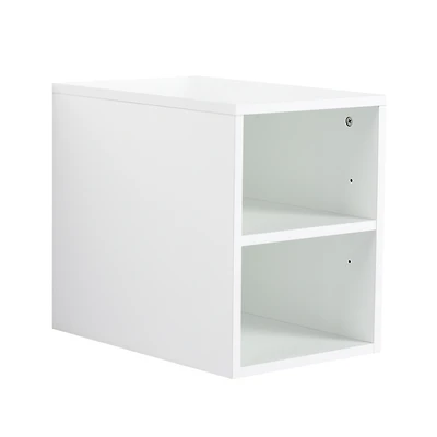 Small Wall Mounted Storage Shelves, Glossy White