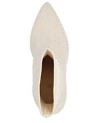 Mia Women's Magdalena Knit Sock Dress Booties