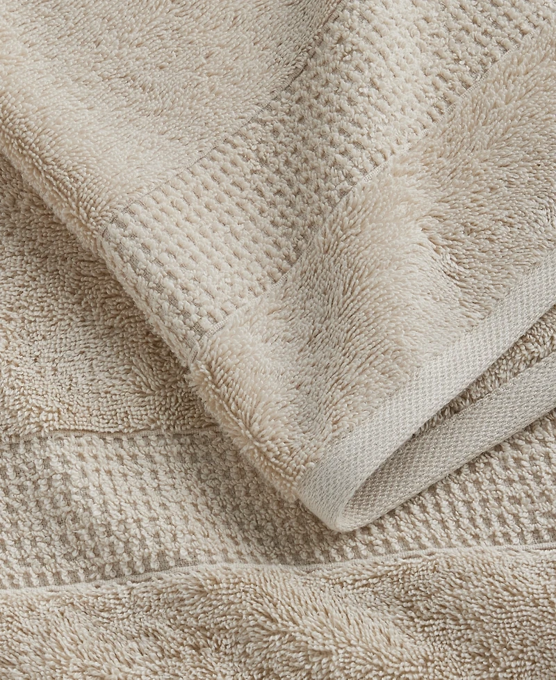 Oake Organic Cotton 2-Pk. Hand Towel, Exclusively at Macy's