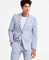 Alfani Men's Slim-Fit Plaid Suit Jacket