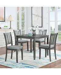 Streamdale Furniture Elegant Solid Wood Dining Table Contemporary Style with Spacious Tabletop, Table Only