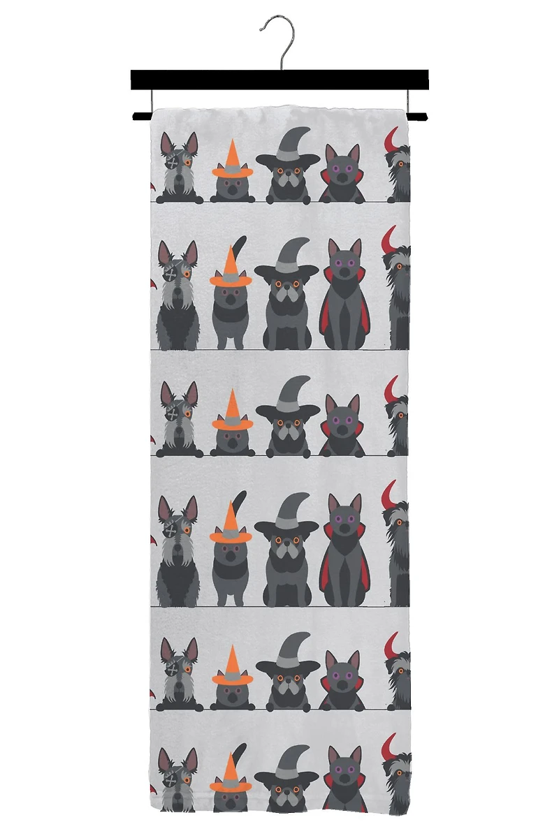 Kate Aurora Halloween Spooky Pets Ultra Soft & Plush Oversized Accent Throw Blanket - 50 in. W x 70 in. L