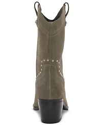 Lucky Brand Women's Cesiet Studded Cowboy Boots