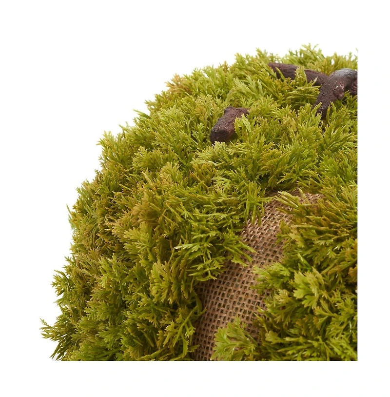Safavieh Faux 15 Inch Moss Pumpkin