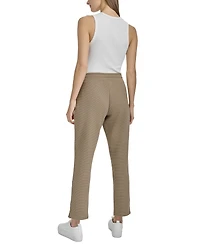Marc New York Women's Pull-On Waffle Pants