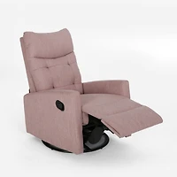 Streamdale Contemporary Push-Back Recliner with Glide and Swivel