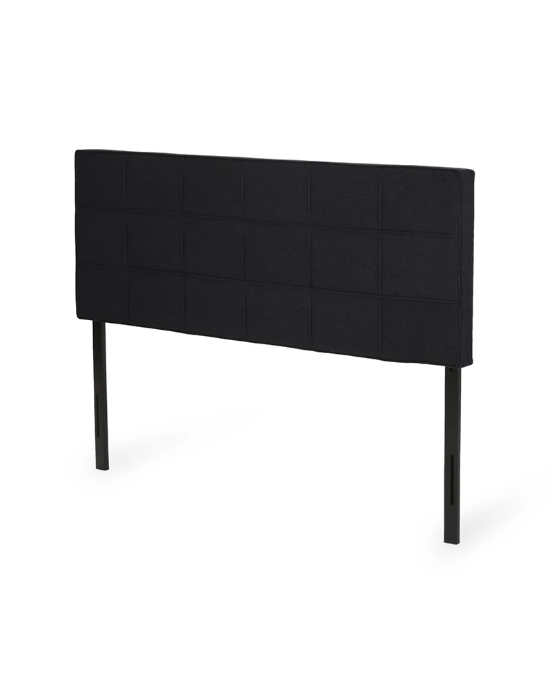Streamdale Contemporary Tufted Waffle Stitch Adjustable Height Headboard