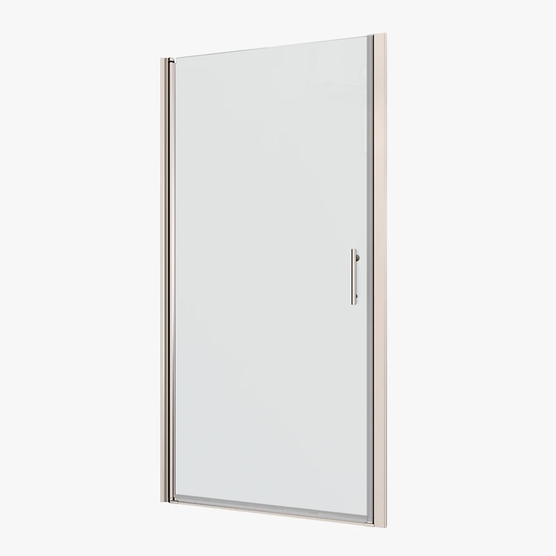 Streamdale 1 3/8" Adjustable Pivot Shower Door with 1/4" Tempered Glass
