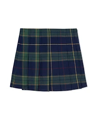 Hope & Henry Big Girls Organic Pleated Skirt with Buckle Detail