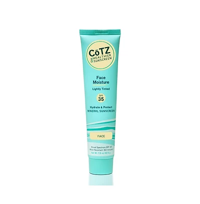 CoTZ Skincare Face Moisture Spf 35 Lightly Tinted