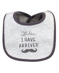 Hudson Baby Boys Essential 5-Piece Bib & Sock Collection