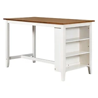 Streamdale Rustic Farmhouse 5-Piece Bar Table Set