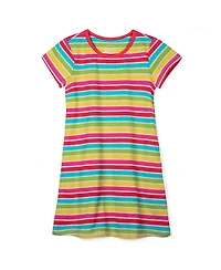 Mightly Girls Toddler Fair Trade Organic Cotton Short Sleeve T-Dress