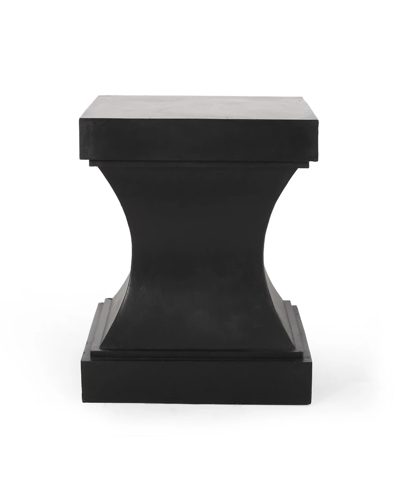 Streamdale Minimalist Pedestal Side Table Versatile & Durable Decor