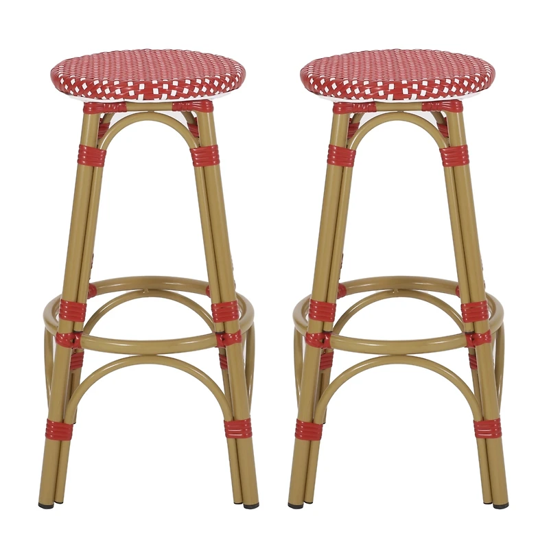 Streamdale Aluminum Outdoor Entertainment Barstools (Weather-Resistant)