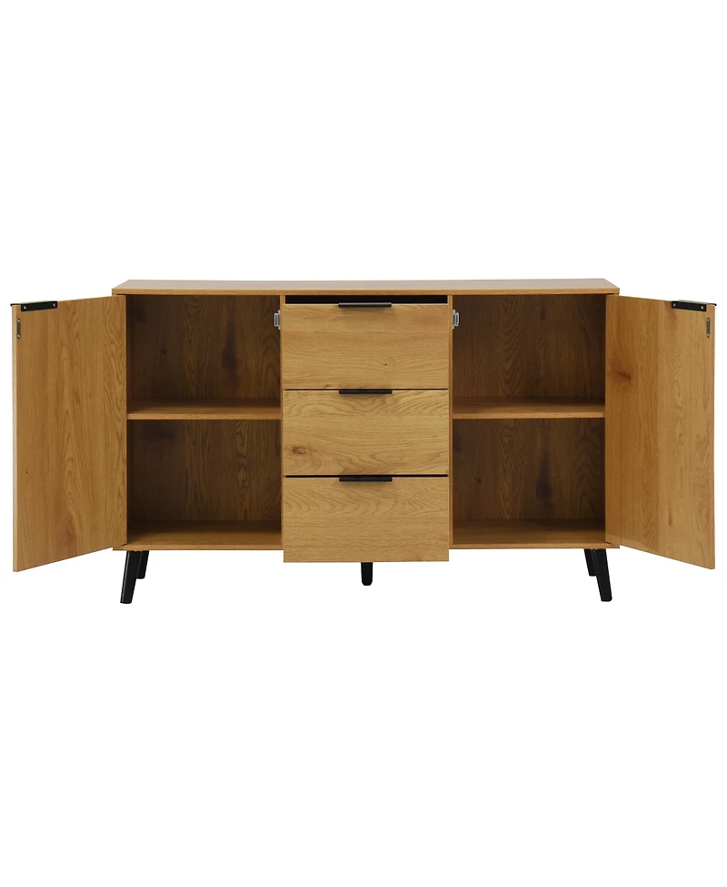 Streamdale Furniture Multipurpose Spacious Sideboard Storage Cabinet, Sturdy and Durable