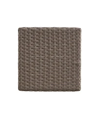 Streamdale Milton Wicker Backless Bar Stool