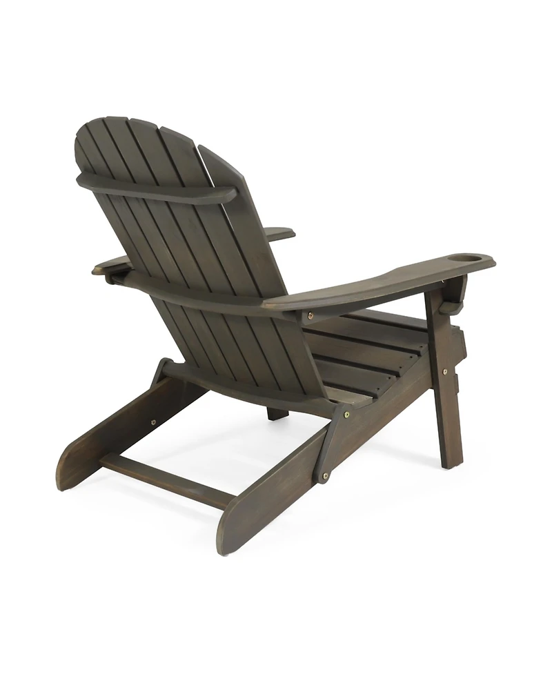 Streamdale Bellwood Folding Adirondack Chair With Cup Holders