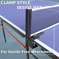 Streamdale 8FT Foldable Ping Pong Table Set with Net, Paddles, Balls