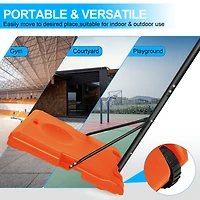Streamdale Durable Basketball System with Adjustable Hoop for Indoor/Outdoor Play