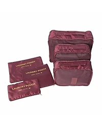 Nicci 6 Piece Set Luggage Organizer