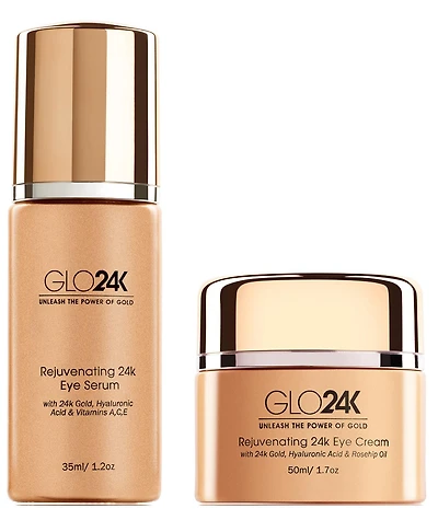 Rejuvenating 24k Eye Cream and Serum
