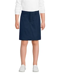 Lands' End Big Girls Active Performance Chino Skort Top of the Knee