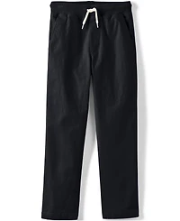 Lands' End Boys Stretch Soft Rib Waist Iron Knee Pull On Pants