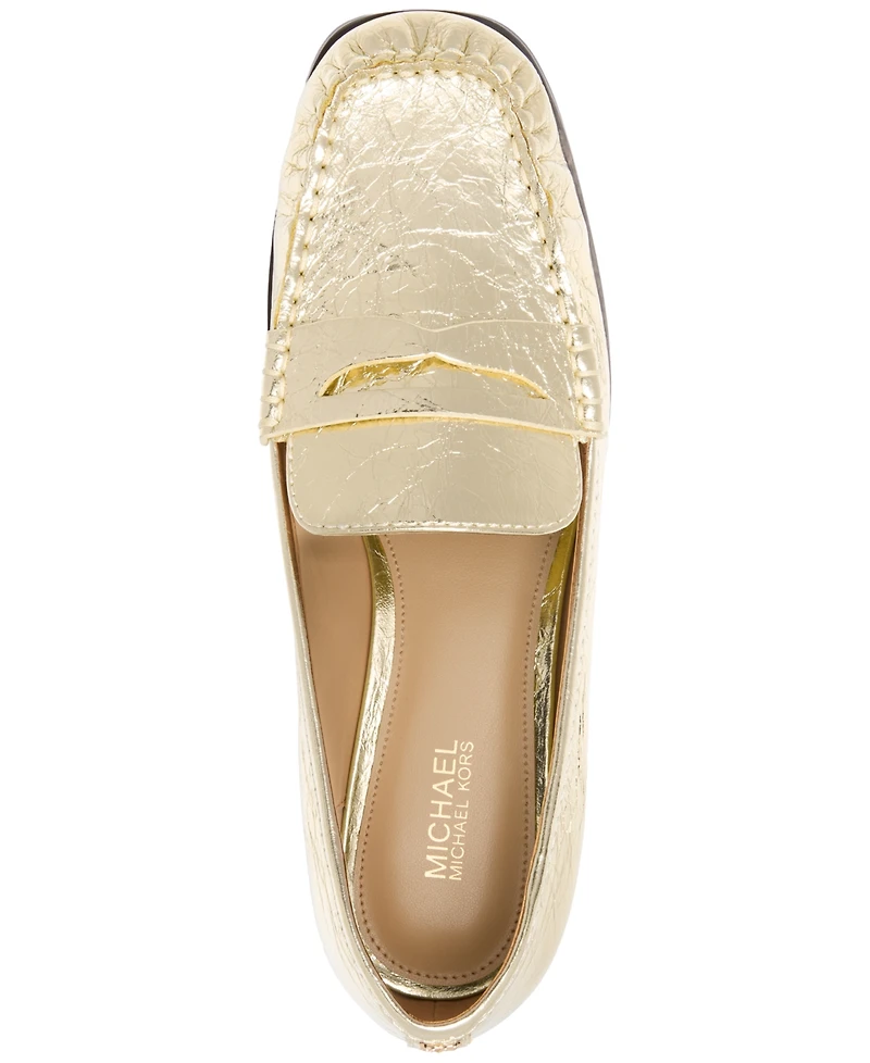 Michael Michael Kors Carlson Penny Loafer Flats