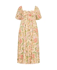 City Chic Plus Ellea Maxi Dress