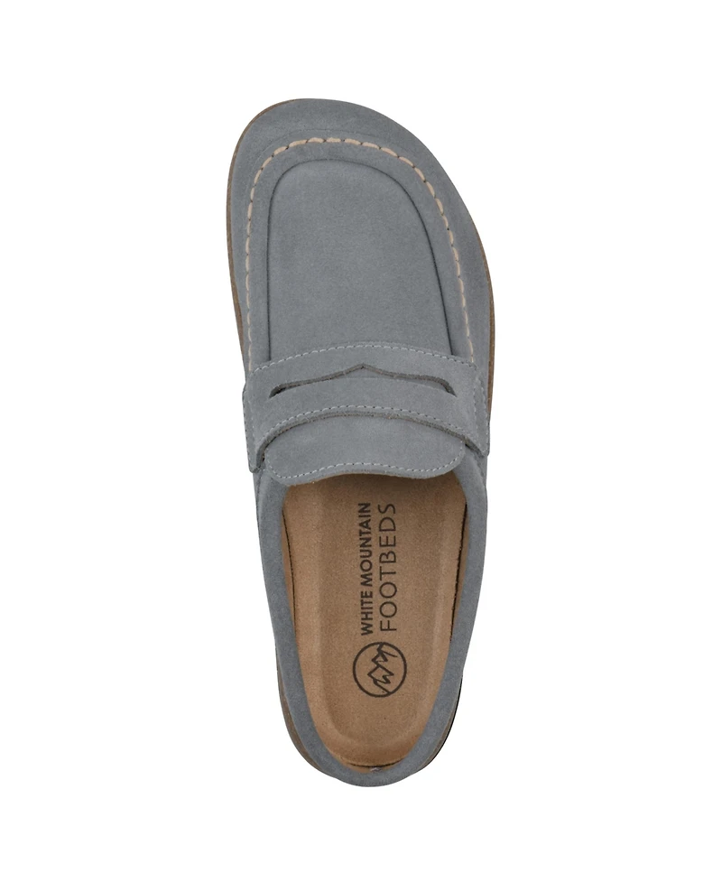 White Mountain Women's Brinlee Footbed Clogs