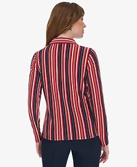 Tommy Hilfiger Women's Striped Button Down