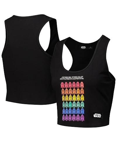 Freeze Max Women's R2-D2 Star Wars Rainbow Tri-Blend Tank Top