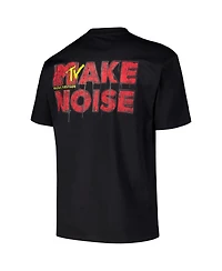 Freeze Max Men's Black Mtv Drip Loose Fit T-Shirt