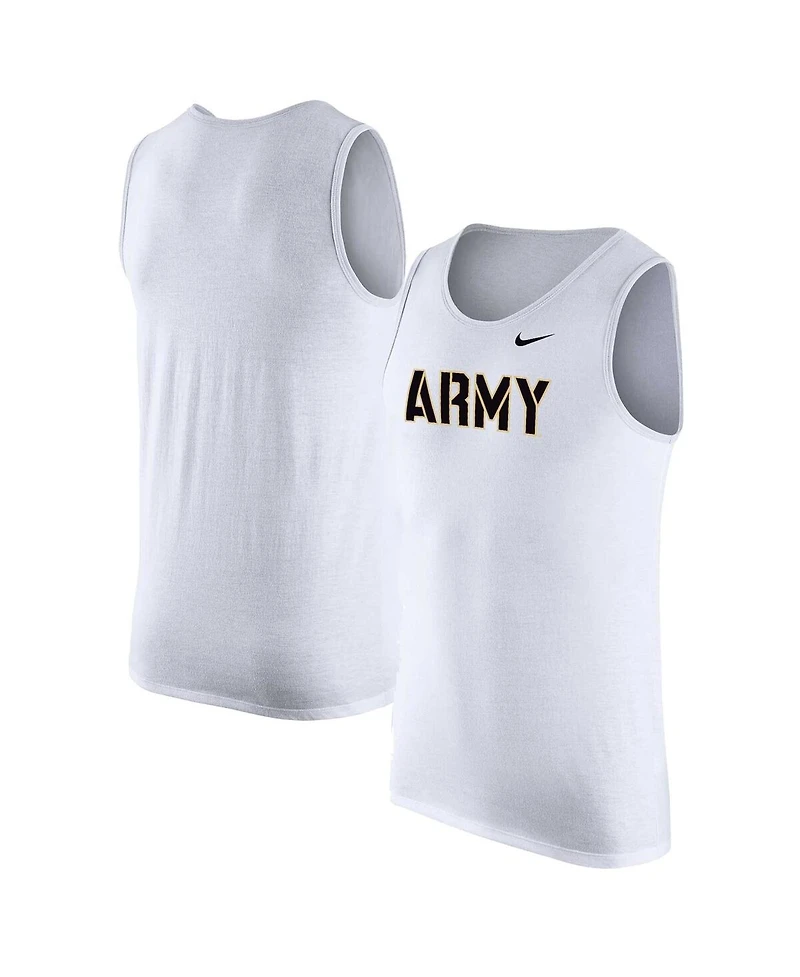 Nike Men's White Army Black Knights Tank Top