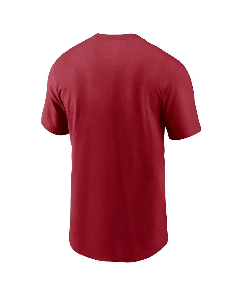 Nike Men's Cardinal Arizona Cardinals 2022 Training Camp Athletic T-Shirt